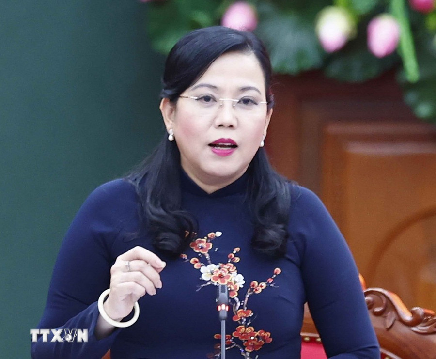 Bà Nguyễn Thanh Hải. (Ảnh: TTXVN) Bà Nguyễn Thanh Hải. (Ảnh: TTXVN)