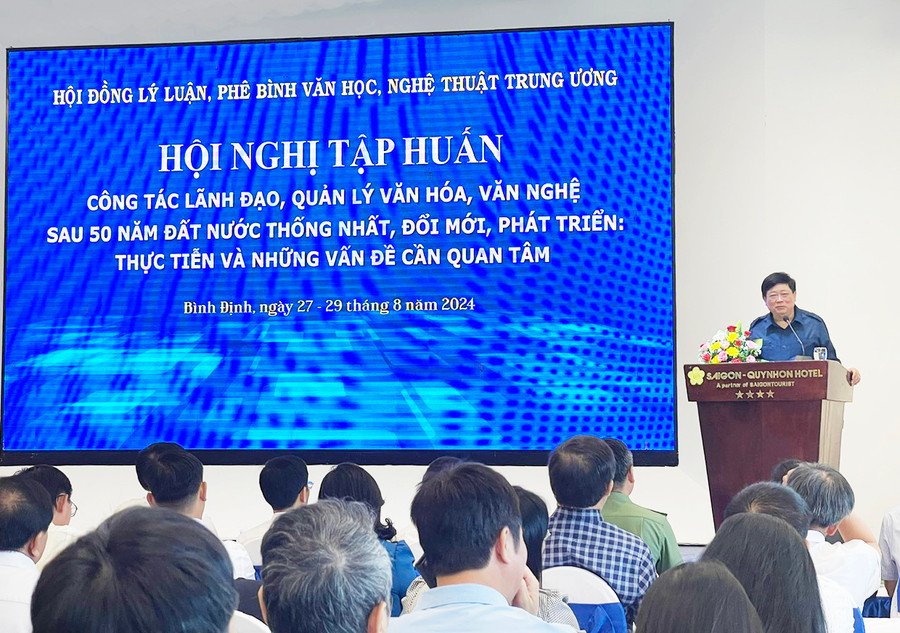 PGS, TS Nguyễn Thế Kỷ phát biểu khai mạc hội nghị. Ảnh: P.V PGS, TS Nguyễn Thế Kỷ phát biểu khai mạc hội nghị. Ảnh: P.V