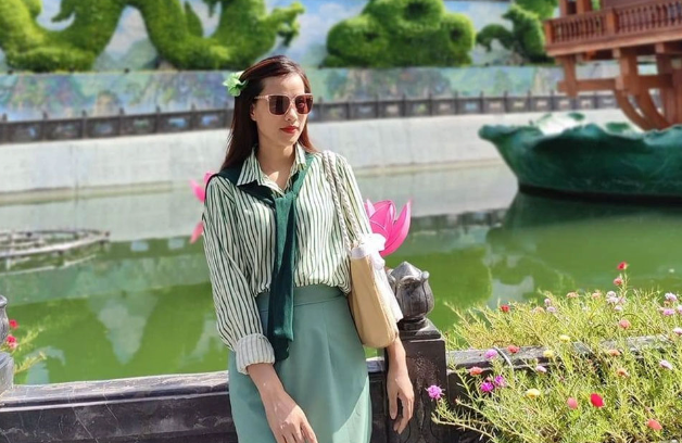 Cô Hoàng Minh Diệp đời thường