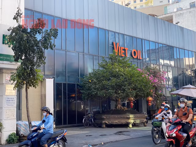 Một cơ sở khác của Xuyên Việt Oil trên đường Lý Chính Thắng, quận 3, TP HCM vẫn còn bảng hiệu