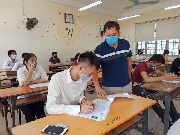 Kỳ thi Tốt nghiệp Trung học phổ thông sẽ có những điều chỉnh từ năm 2025. (Ảnh: PM/Vietnam+)