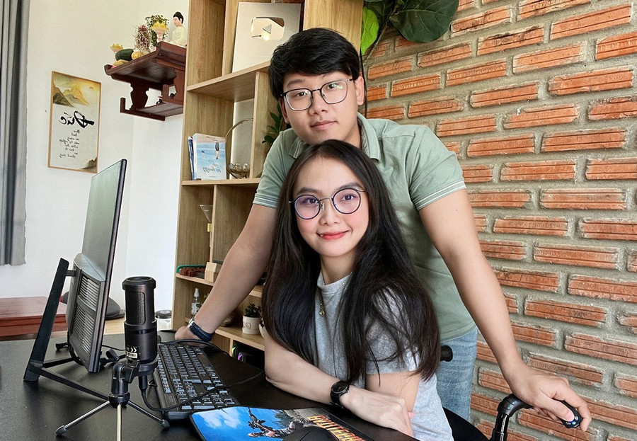 Hai bạn trẻ Trọng Nhân và Hoàng Hảo. Ảnh: NVCC Hai bạn trẻ Trọng Nhân và Hoàng Hảo. Ảnh: NVCC