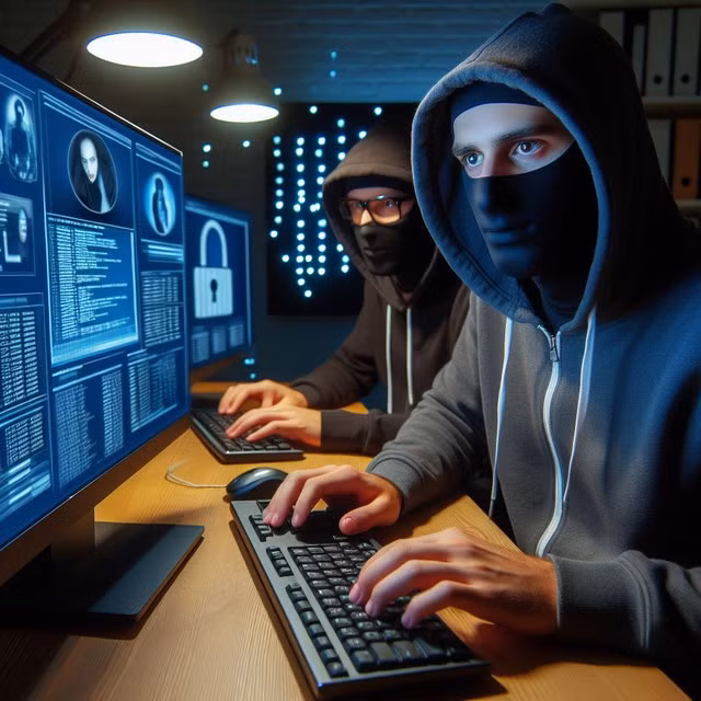 Các đối tượng lừa đảo sử dụng nhiều thủ đoạn mới để giả mạo ngân hàng chiếm đoạt tiền trong tài khoản của khách hàng. Ảnh minh họa AI