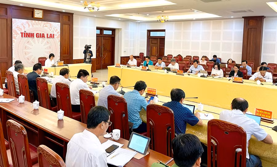 Quang cảnh hội nghị. Ảnh: L.N