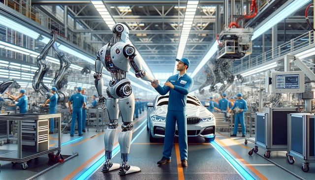 Robot ứng dụng trí tuệ nhân tạo có thể làm việc cùng con người