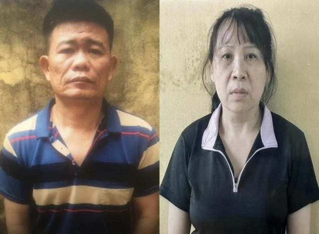 Các nghi phạm Hoàng Đông Quyền và Nguyễn Thị Phương. Các nghi phạm Hoàng Đông Quyền và Nguyễn Thị Phương.