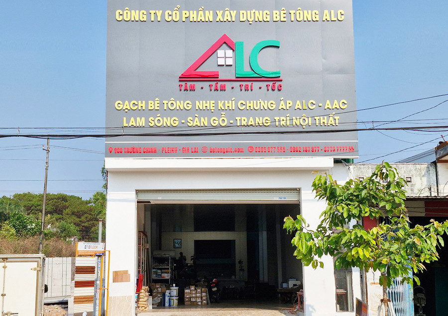 Trụ sở Công ty. Ảnh: T.T Trụ sở Công ty. Ảnh: T.T