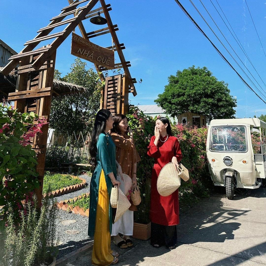 Một khung cảnh ở quán nhìn giống như Đà Lạt. Ảnh: Duy Tân Một khung cảnh ở quán nhìn giống như Đà Lạt. Ảnh: Duy Tân