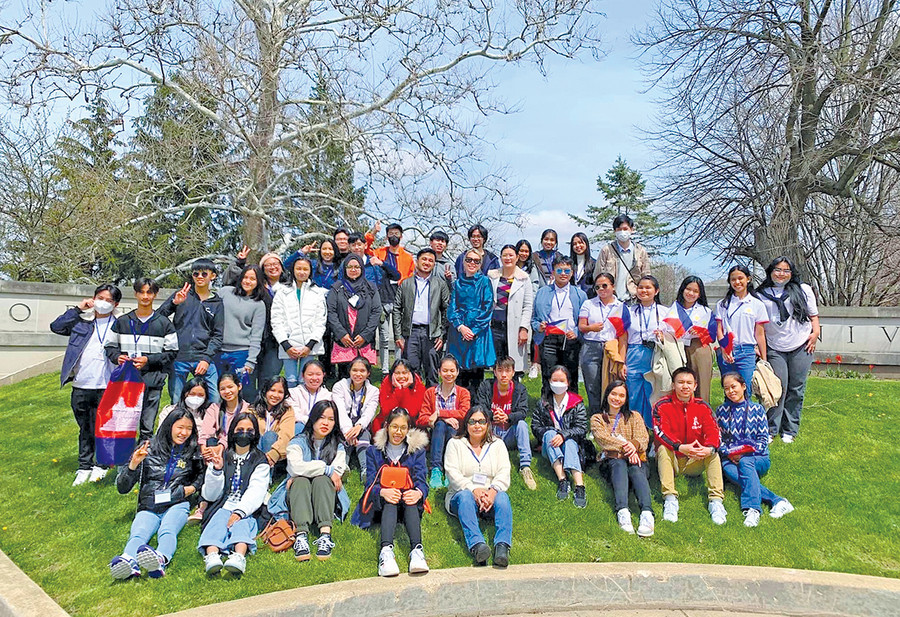 Em Phạm Hồng Hoàng Vy và các học sinh THPT đến từ 8 nước ASEAN đã có 3,5 tuần trải nghiệm miễn phí tại Hoa Kỳ với nhiều hoạt động thú vị, bổ ích. Ảnh nhân vật cung cấp Em Phạm Hồng Hoàng Vy và các học sinh THPT đến từ 8 nước ASEAN đã có 3,5 tuần trải nghiệm miễn phí tại Hoa Kỳ với nhiều hoạt động thú vị, bổ ích. Ảnh nhân vật cung cấp