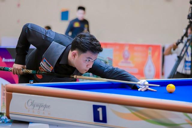 Bao Phương Vinh thi đấu ấn tượng ở giải đấu lần đầu tham gia. Ảnh: MINH THẮNG