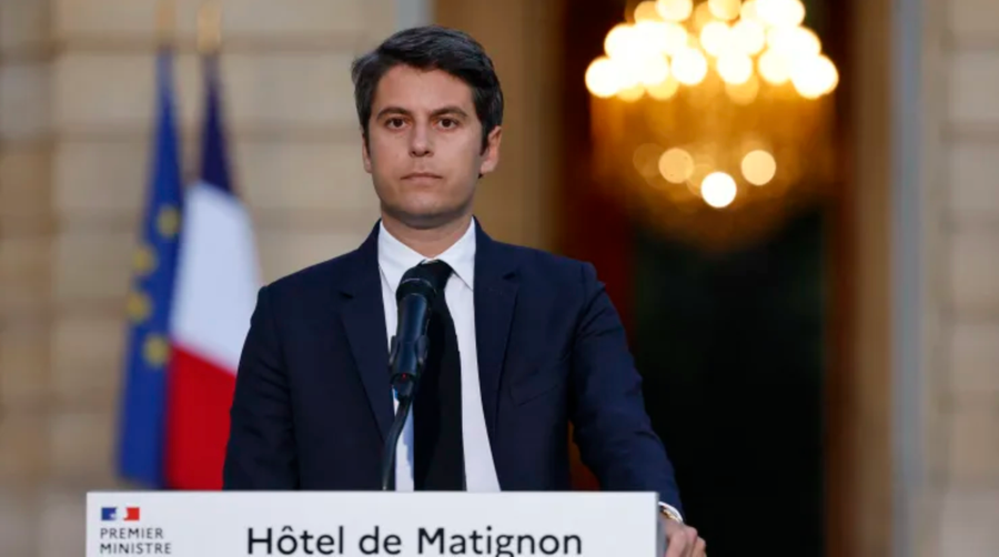 Ngày 7/7, Thủ tướng Pháp Gabriel Attal tuyên bố sẽ gửi đơn từ chức tới Tổng thống Emmanuel Macron vào sáng 8/7 và sẽ thực hiện chức trách tới khi nào cần thiết. Ảnh: AFP