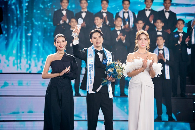 Toại đăng quang Á vương 1 Mr World Vietnam 2024