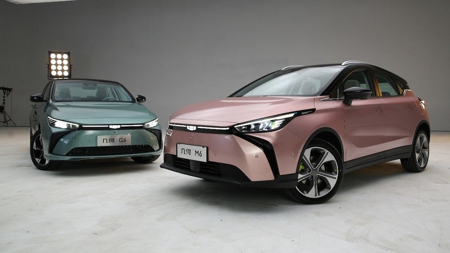 2 mẫu ôtô điện của Geely được đăng ký bảo hộ kiểu dáng công nghiệp tại Việt Nam là Geometry M6 và G6. Ảnh: Geely 2 mẫu ôtô điện của Geely được đăng ký bảo hộ kiểu dáng công nghiệp tại Việt Nam là Geometry M6 và G6. Ảnh: Geely