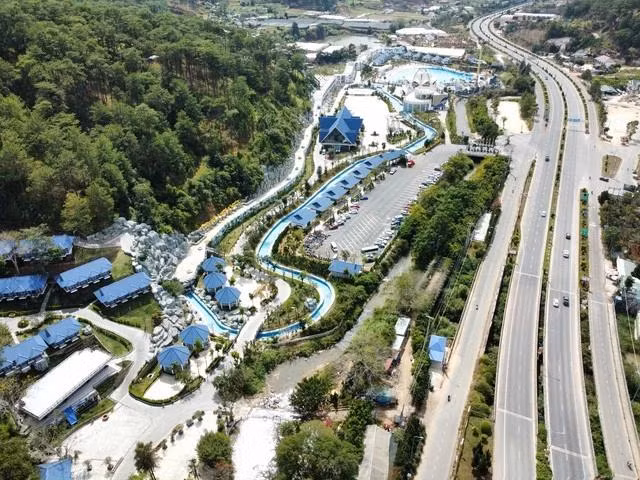 Dự án mở rộng, nâng cấp thác Prenn. Ảnh: BÁ DUY