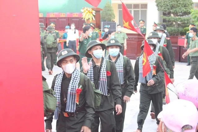 Người tham gia nghĩa vụ quân sự nhận được nhiều chế độ ưu tiên. ẢNH: TẤN ĐẠT