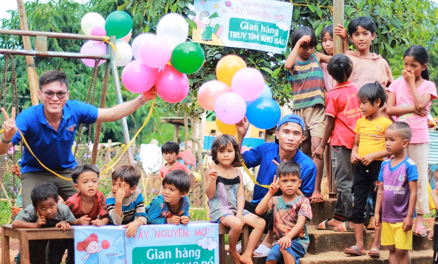 Đối tượng hỗ trợ của Quỹ là trẻ em, đặc biệt là trẻ có hoàn cảnh khó khăn, vùng sâu, vùng xa, vùng đồng bào dân tộc thiểu số. Ảnh: Phan Lài