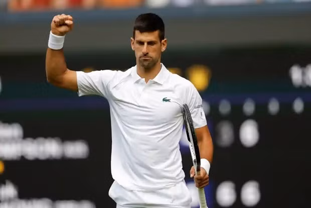 Djokovic nối dài chiến thắng ở Wimbledon. (Nguồn: Guardian) Djokovic nối dài chiến thắng ở Wimbledon. (Nguồn: Guardian)
