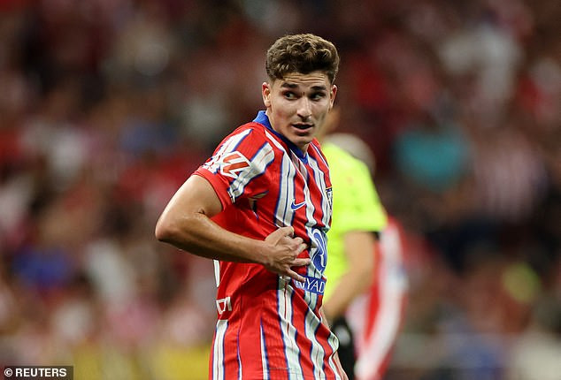 Julian Alvarez đã gia nhập Atletico Madrid Julian Alvarez đã gia nhập Atletico Madrid