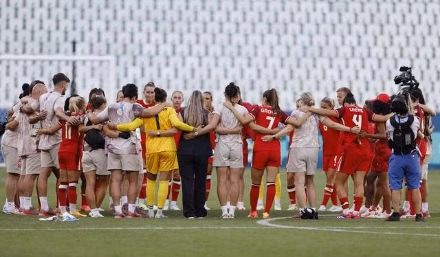 Đội tuyển nữ Canada vừa giành chiến thắng 2-1 trước New Zealand ở trận ra quân tại Olympic Paris 2024. Ảnh REUTERS