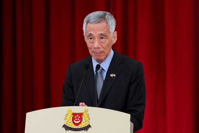 Thủ tướng Singapore Lý Hiển Long. Ảnh: Reuters