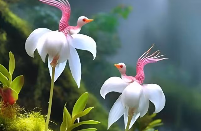 Hạt giống hoa chim hải âu được nhiều người rao bán trên Facebook. CHỤP MÀN HÌNH