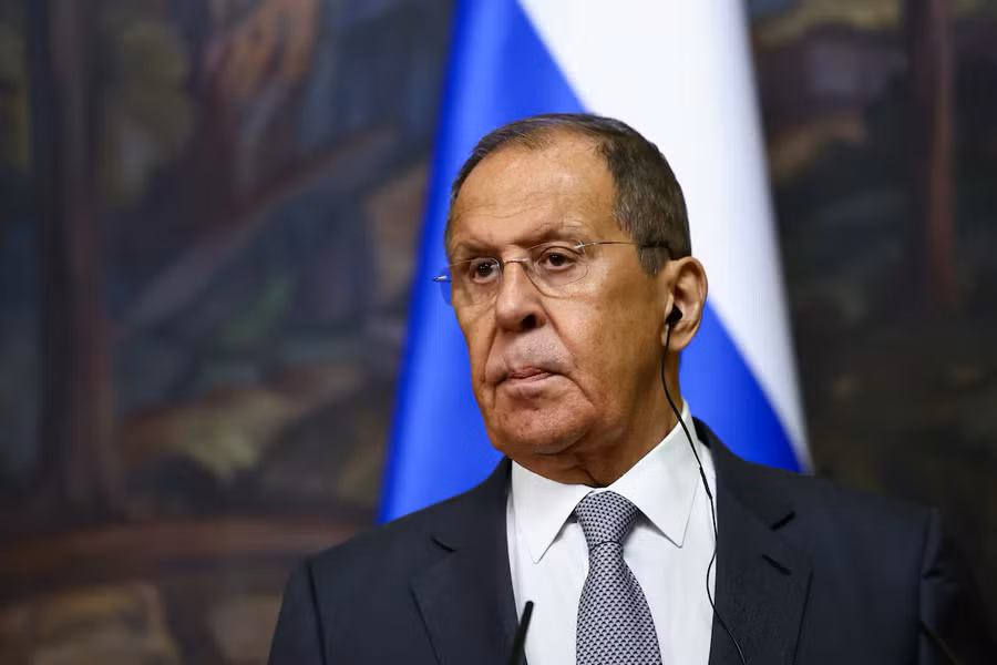 Bộ trưởng Ngoại giao Nga Sergei Lavrov. Ảnh: Reuters