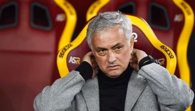 HLV Mourinho hài lòng với những gì mà các cầu thủ AS Roma đã thể hiện. Ảnh: AFP