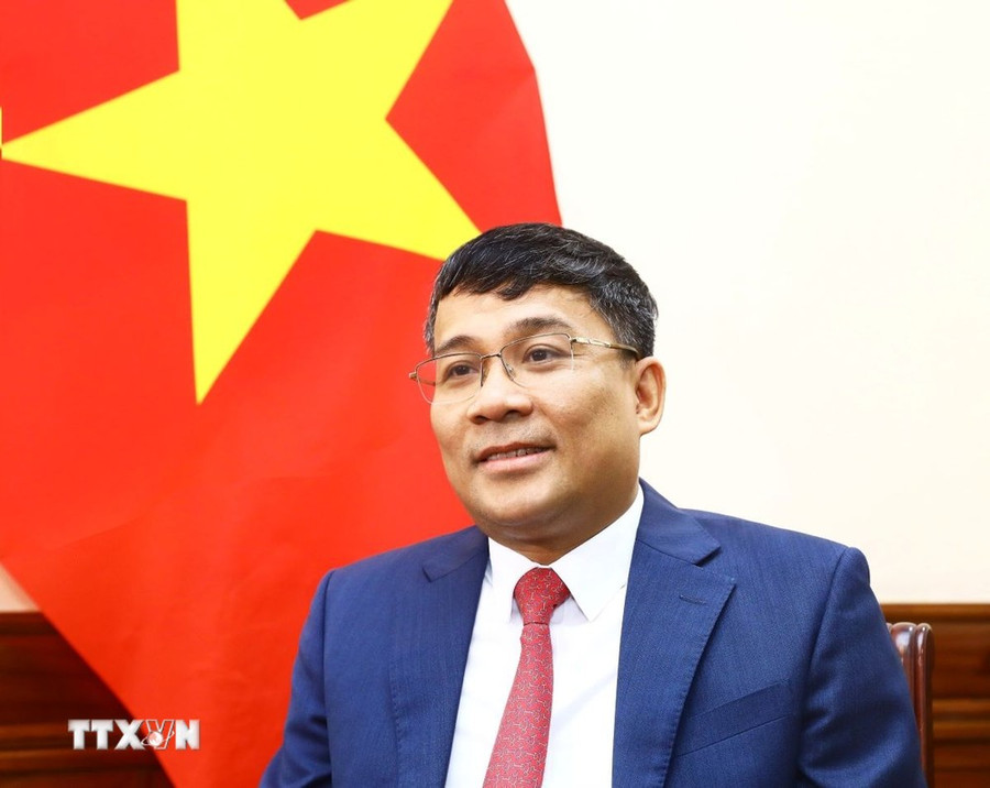 Thứ trưởng Bộ Ngoại giao Nguyễn Minh Vũ. (Nguồn: TTXVN) Thứ trưởng Bộ Ngoại giao Nguyễn Minh Vũ. (Nguồn: TTXVN)