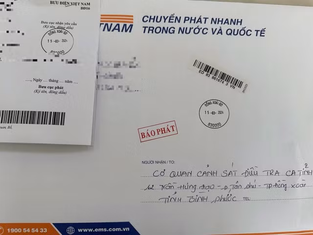 Đơn tố cáo các nạn nhân gửi đến cơ quan chức năng.