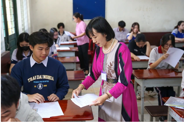 Hơn 733.000 thí sinh đăng ký xét tuyển đại học 2024. Ảnh: Hoàng Triều