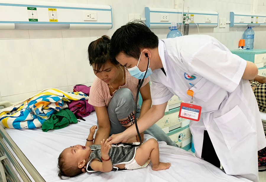 Gia Lai là một trong những địa phương có tỷ lệ trẻ em dưới 5 tuổi suy dinh dưỡng cao so với trung bình cả nước. Ảnh: N.N Gia Lai là một trong những địa phương có tỷ lệ trẻ em dưới 5 tuổi suy dinh dưỡng cao so với trung bình cả nước. Ảnh: N.N