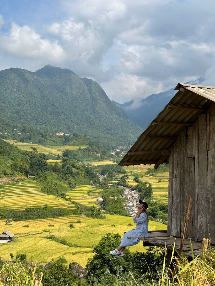 Nậm Cang nằm trong thung lũng nên nhiệt độ khá cao, không mát mẻ như ở thị trấn Sa Pa.