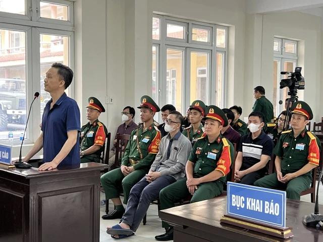 Các bị cáo tại phiên tòa phúc thẩm ngày 17.7. Ảnh: TUYẾN PHAN Các bị cáo tại phiên tòa phúc thẩm ngày 17.7. Ảnh: TUYẾN PHAN