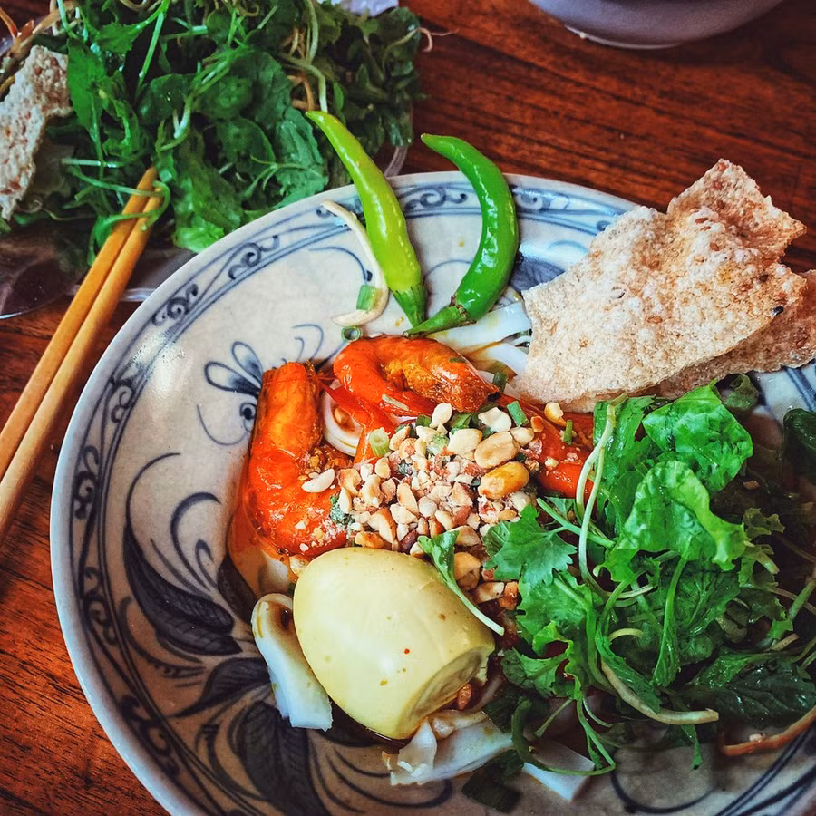 Mỳ Quảng là một trong những món ăn đặc sản Đà Nẵng. (Ảnh: Mai Mai./Vietnam+)