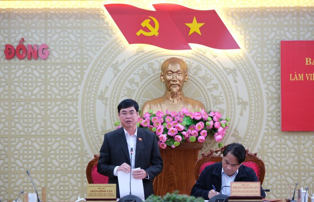 Ông Trần Đình Văn, Phó bí thư Thường trực, sẽ phụ trách điều hành Tỉnh ủy Lâm Đồng Ông Trần Đình Văn, Phó bí thư Thường trực, sẽ phụ trách điều hành Tỉnh ủy Lâm Đồng