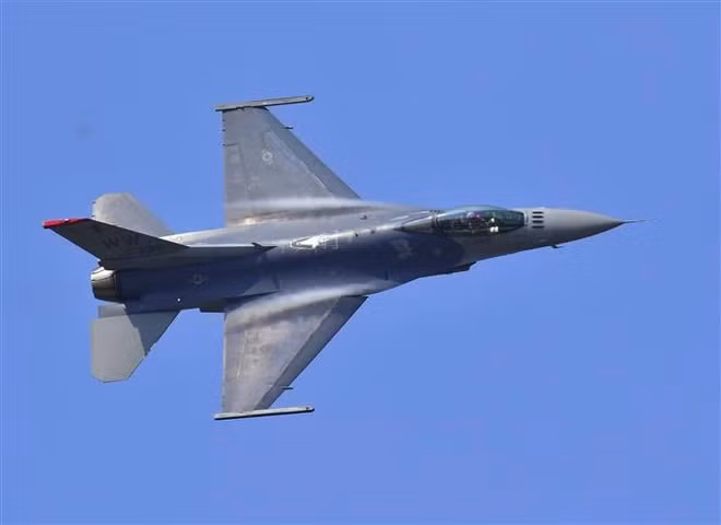 Chiến đấu cơ F-16 của Mỹ. (Ảnh minh họa: AFP/TTXVN)