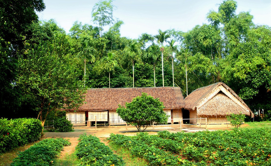 Một góc Khu di tích Kim Liên (ảnh tư liệu).