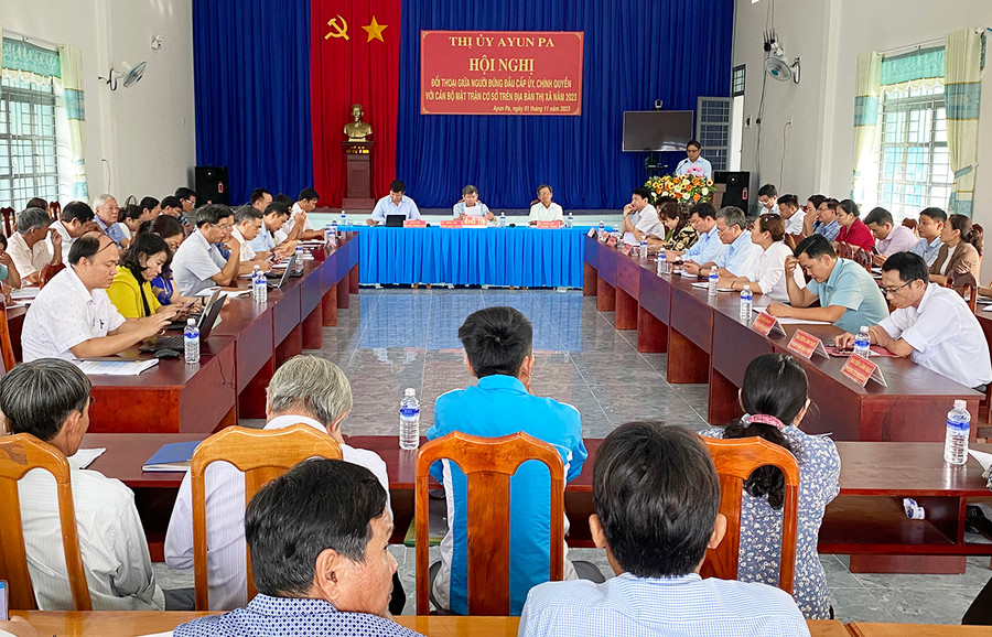Quang cảnh hội nghị. Ảnh: Nguyễn Sang