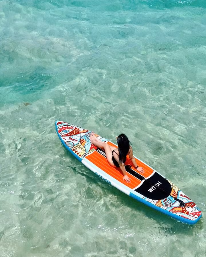 Khung cảnh tuyệt đẹp để “chữa lành” - Ảnh: Cù Lao Câu Bản Địa