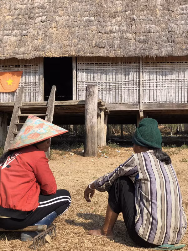 Nhà Rông làng Kon Băh là nơi gắn bó với biết bao thế hệ người Ba Na ở nơi này