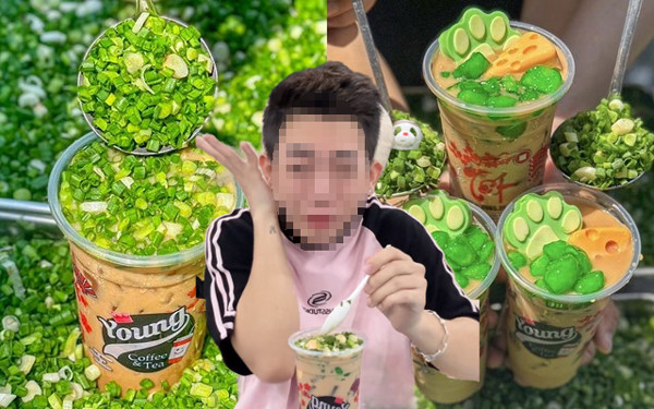 Món trà sữa hành lá gây sốt một thời gian ngắn rồi lụi tàn .Ảnh: LÊ TỈNH Món trà sữa hành lá gây sốt một thời gian ngắn rồi lụi tàn .Ảnh: LÊ TỈNH
