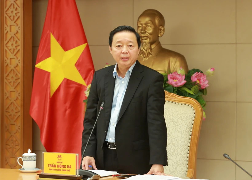 Phó Thủ tướng Trần Hồng Hà. (Ảnh: TTXVN) Phó Thủ tướng Trần Hồng Hà. (Ảnh: TTXVN)