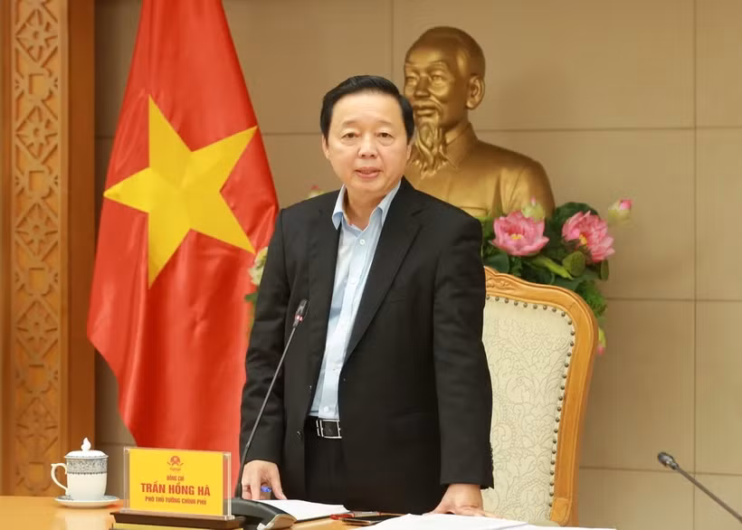 Phó Thủ tướng Trần Hồng Hà. (Ảnh: TTXVN)