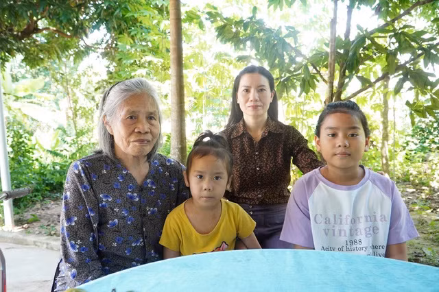 Gia đình anh Hải. Ảnh: Đức Nhật