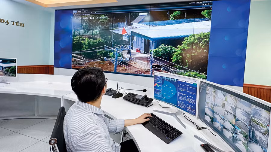 Trung tâm Điều hành IOC huyện Đạ Tẻh