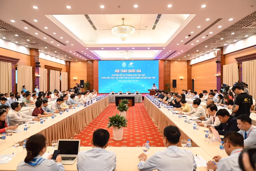 Hội thảo quốc gia chuyển đổi số trong giáo dục mở