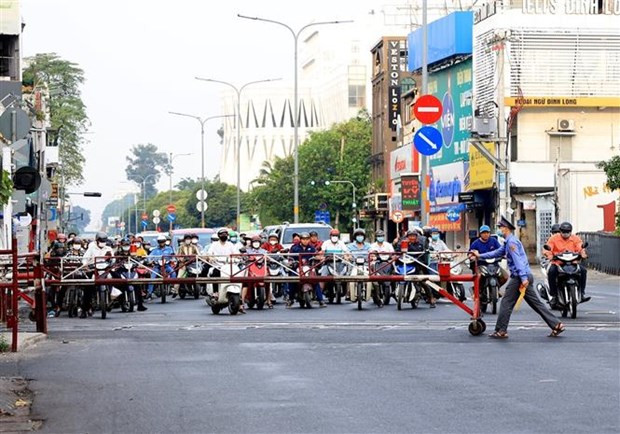 Khu vực nội thành Thành phố Hồ Chí Minh. (Ảnh: Hồng Đạt/TTXVN) Khu vực nội thành Thành phố Hồ Chí Minh. (Ảnh: Hồng Đạt/TTXVN)