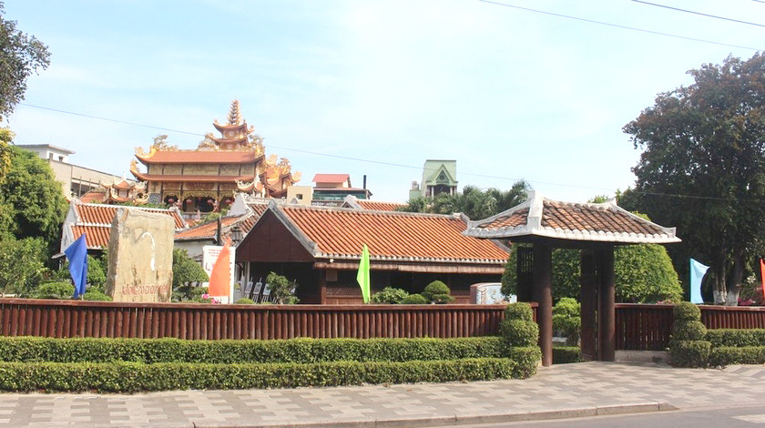 Khu di tích lịch sử Trường Dục Thanh (TP. Phan Thiết, tỉnh Bình Thuận). Ảnh: Hồng Hiếu/TTXVN