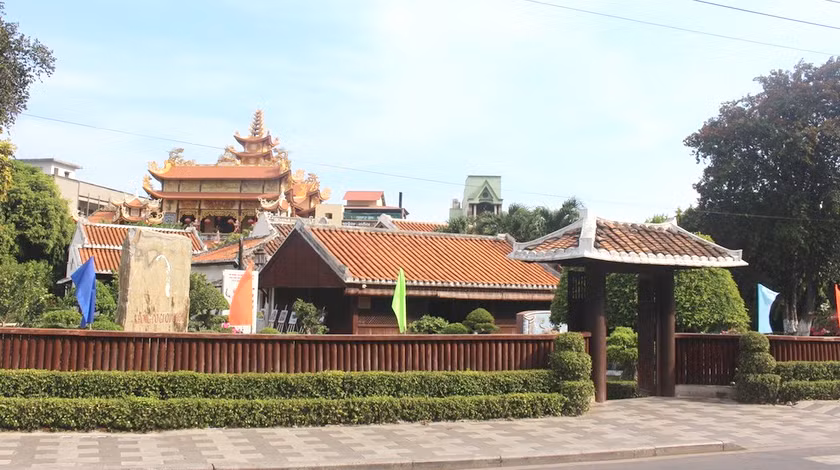 Khu di tích lịch sử Trường Dục Thanh (TP. Phan Thiết, tỉnh Bình Thuận). Ảnh: Hồng Hiếu/TTXVN