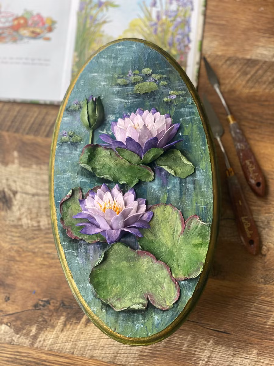 Những tác phẩm nghệ thuật mà chị Thảo làm khiến nhiều người ngỡ ngàng, thích thú.Ảnh: NVCC